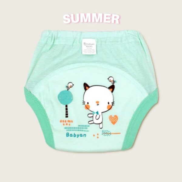 กางเกงฝึกเลิกผ้าอ้อม Cute Cat 4Layer