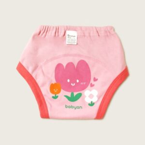 กางเกงฝึกเลิกผ้าอ้อม Flower 3Layer