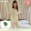 ชุดนอนเด็ก เสื้อผ้าเด็ก 22ss/Rayon Pajamas Lemon (yellow)