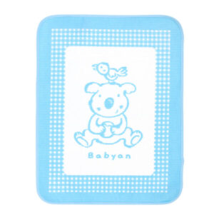 ผ้ารองกันน้ำ koala Blue mini waterproof 50*65