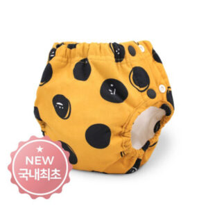 กางเกงในผ้าอ้อม Pants Diaper Dot Yellow