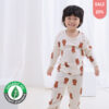 ชุดนอนเด็กแขนยาวขายาว 24ss/Organic Brown Bear