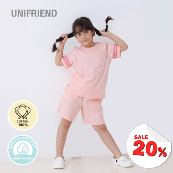 ชุดแขนสั้นขาสั้น 24ss/Colorway (Pink)