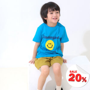 ชุดแขนสั้นขาสั้น 24ss/Kindergarden (Blue)