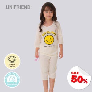 ชุดแขนขายาว 7 ส่วน 24ss/Winky Smile (IVORY)