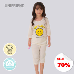 vyv6 ชุดแขนขายาว 7 ส่วน 24ss/Winky Smile (IVORY)