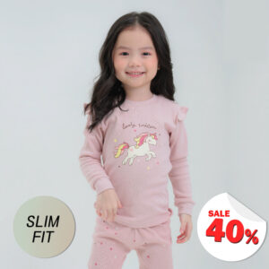 97 ชุดนอนเด็กแขนยาวขายาว 24fw/Unicorn9