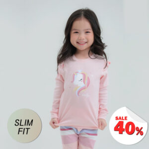 98 ชุดนอนเด็กแขนยาวขายาว 24fw/Twinkle Unicorn9