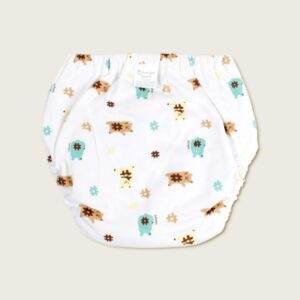 กางเกงฝึกเลิกผ้าอ้อม Waffle Bear 6Layer