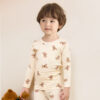 ชุดนอนเด็กแขนยาวขายาว 24fw/Peach Warm set Little Bear