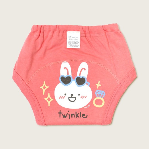 กางเกงฝึกเลิกผ้าอ้อม Twinkle Bunny 4Layer