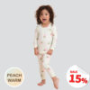ชุดนอนเด็กแขนยาวขายาว 24fw/Peach Warm set Sweet Berry