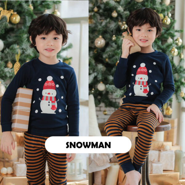 ชุดนอนคริสต์มาส 24fw/Snowman