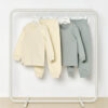 ชุดนอนเด็กแขนยาวขายาว 25ss/Organic Soft (GRAY)