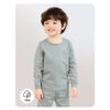 ชุดนอนเด็กแขนยาวขายาว 25ss/Organic Soft (GRAY)