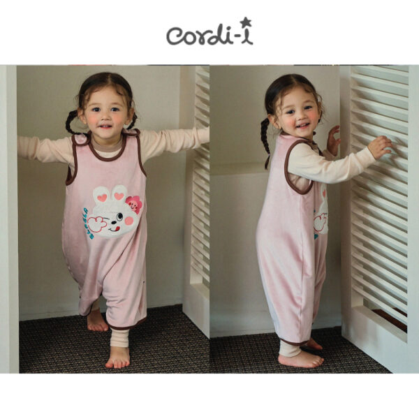 Cordi-I 24fw/ถุงนอนผ้าห่ม ผ้า Velour Span Bunny kong