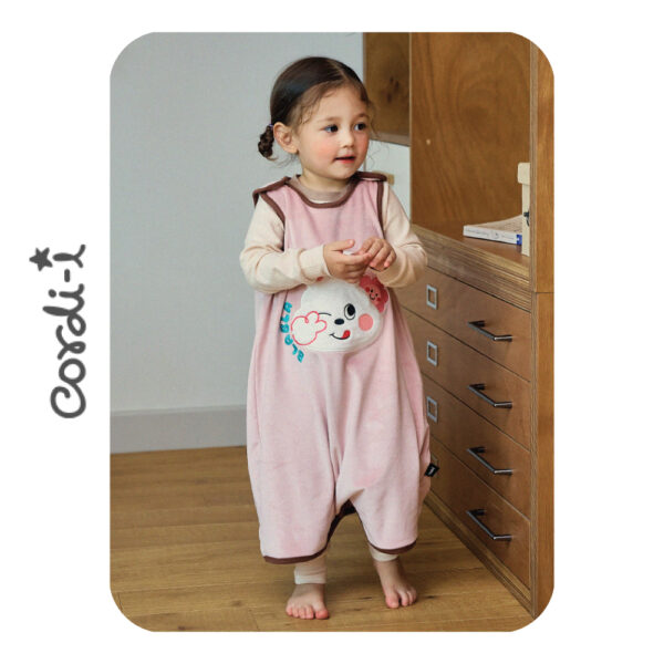 Cordi-I 24fw/ถุงนอนผ้าห่ม ผ้า Velour Span Bunny kong