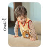 Cordi-I 24fw/ถุงนอนผ้าห่ม ผ้า Velour Span Bear kong