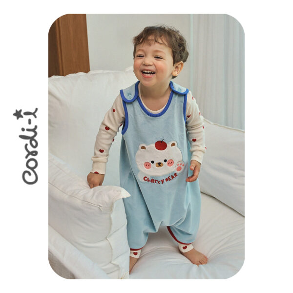 Cordi-I 24fw/ถุงนอนผ้าห่ม ผ้า Velour Span Cherry Bean