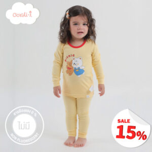 Cordi-I 25ss/ชุดนอนแขนยาวขายาว ผ้า Single Span Picnic day