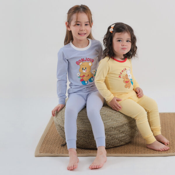 Cordi-I 25ss/ชุดนอนแขนยาวขายาว ผ้า Single Span Picnic day