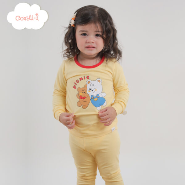 Cordi-I 25ss/ชุดนอนแขนยาวขายาว ผ้า Single Span Picnic day