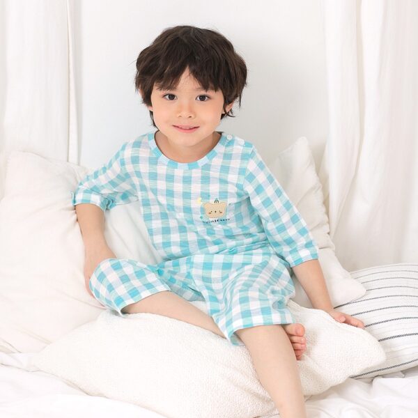 ชุดแขนขายาว 7 ส่วน 25ss/ Slub Cotton Star Bear