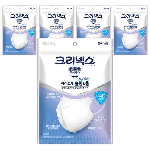 หน้ากากอนามัยสำหรับเด็ก Kleenex Cool Mask KF-AD 7-12 Y 10 ชิ้น