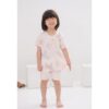 HTTH ชุดเสื้อแขนสั้นและกางเกงขาสั้น 5 ส่วน 25ss Organic Cotton Pinky Unicorn