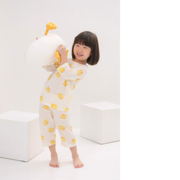 ชุดแขนขายาว 7 ส่วน 25ss Cool Rayon Fly Little Chick