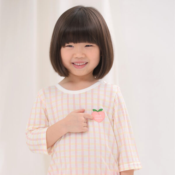 ชุดแขนขายาว 7 ส่วน 25ss Cool Rayon Sweet Bonbon Pink