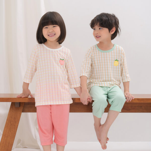 ชุดแขนขายาว 7 ส่วน 25ss Cool Rayon Sweet Bonbon Yellow