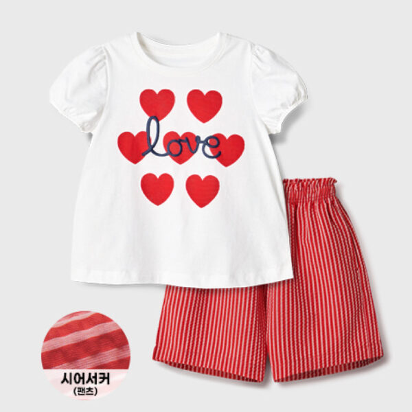 ชุดลำลองเด็ก 25SS/Cotton5 Loving You