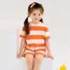 ชุดลำลองเด็ก 25SS/Cotton5 Stripe (OR)