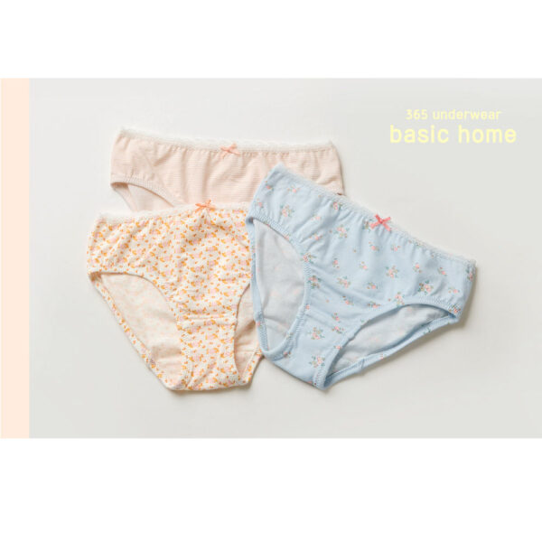 9-4 กางเกงในเด็ก 2025/Petite Cat Girls’ Triangle (5 ชิ้น)