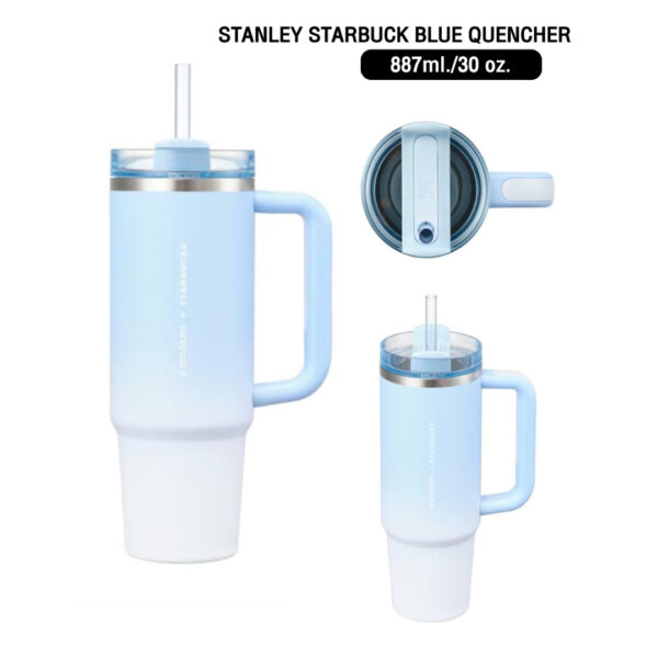 stanley-starbuck1.1 กระบอกน้ำเก็บความเย็น Starbucks Korea Sailing Club Collection (Owala / Stanley)