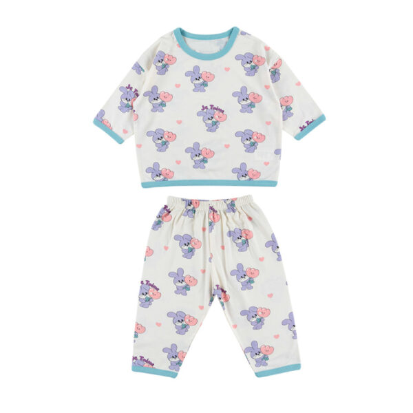 Cordi-I 25SS ชุดนอนเด็ก Purple Rabbit Plump