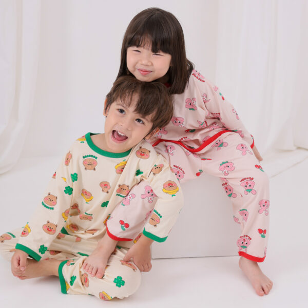 Cordi-I 25SS ชุดนอนเด็ก Cherry Bunny Chubby