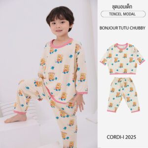 ปก5 Cordi-I 25SS ชุดนอนเด็ก Bonjour Tutu Chubby