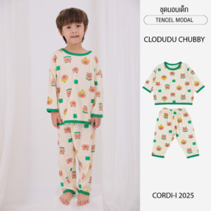 ปก6 Cordi-I 25SS ชุดนอนเด็ก Clodudu Chubby
