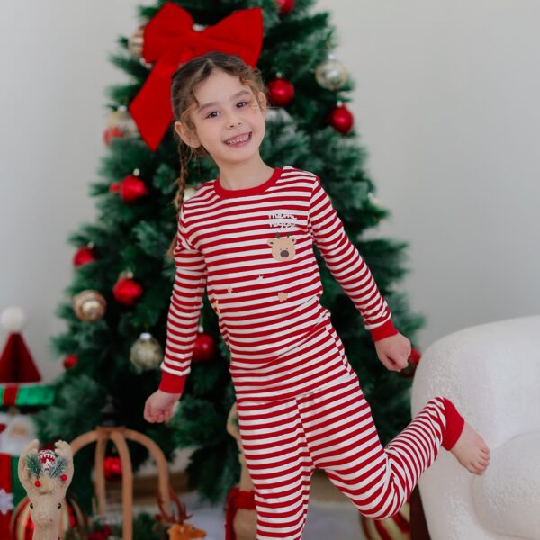 PIC_5804 25FW/ชุดนอนเด็ก ผ้า All-Span Rudolph ST (RD)