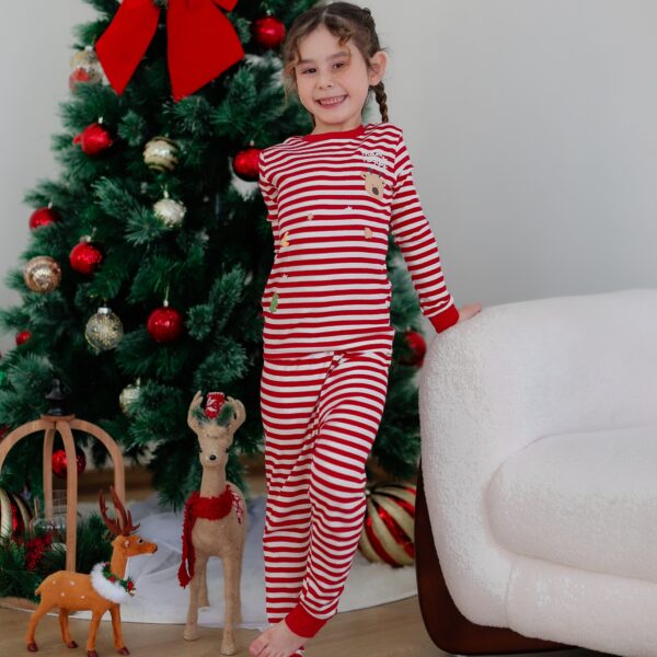 PIC_5831 25FW/ชุดนอนเด็ก ผ้า All-Span Rudolph ST (RD)