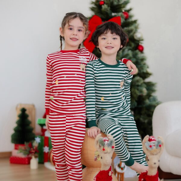 PIC_5880 25FW/ชุดนอนเด็ก ผ้า All-Span Rudolph ST (RD)