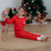 25FW/ชุดนอนเด็ก ป้องกันโคลิค Santa (RD)