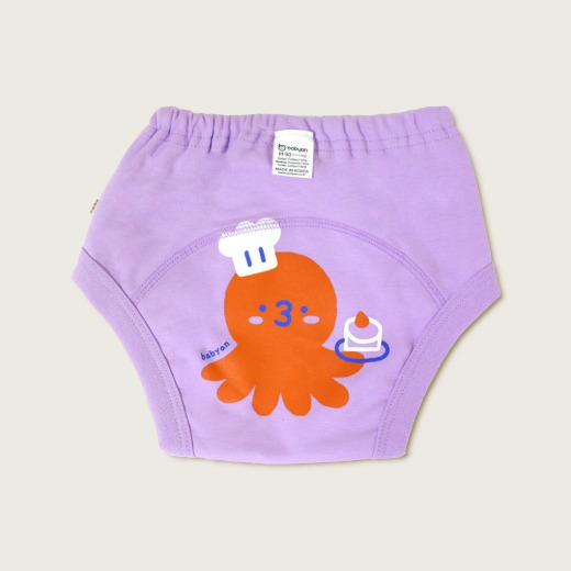 กางเกงฝึกเลิกผ้าอ้อม Chef Octopus 3Layer