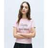 cth เสื้อยืด Marithé françois girbaud W CURSIVE LOGO TEE