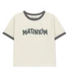 i8o เสื้อยืด MATIN LOGO RINGER CROP TOP