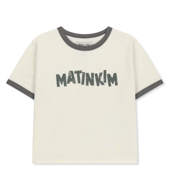 i8o เสื้อยืด MATIN LOGO RINGER CROP TOP
