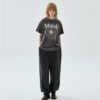 เสื้อยืด Mardi Mercredi TSHIRT FLOWERMARDI CRACKED DESTROYED
