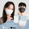 หน้ากากอนามัยนำเข้าจากเกาหลี 𝗠𝗢𝗠𝗣𝗬𝗘𝗢𝗡𝗛𝗜 Comfortable Droplet-Blocking KF-AD Mask